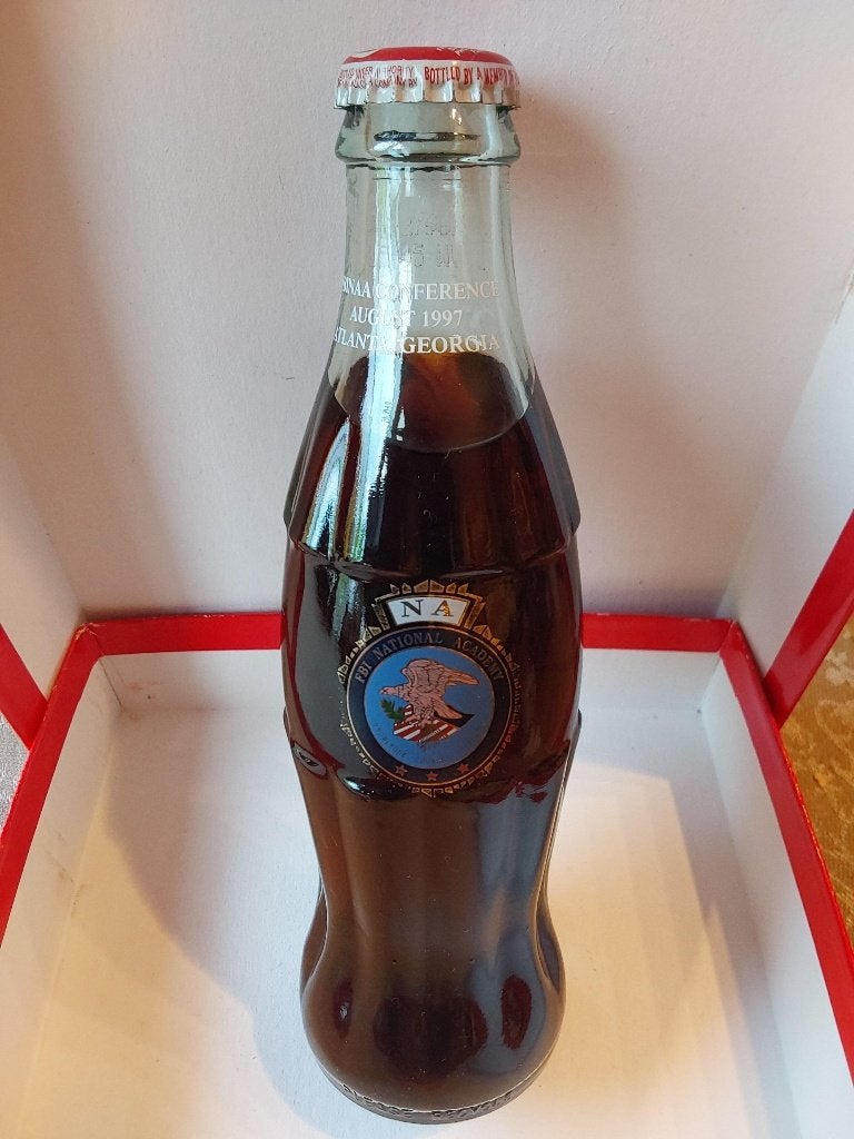COCA COLA FLES FBINAA CONFERENCE ATLANTA 1997, Ophalen of Verzenden, Nieuw, Gebruiksvoorwerp