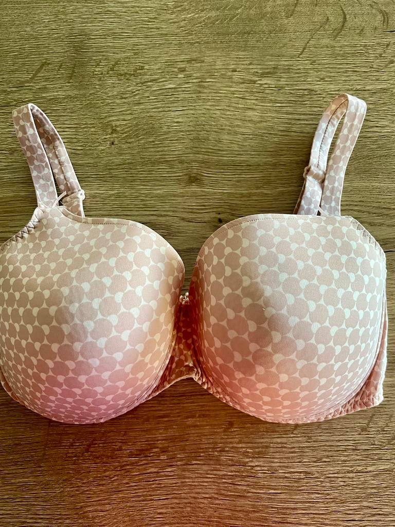 Prima donna twist 80F voorgevormd huid print, Verzenden, Beige, BH