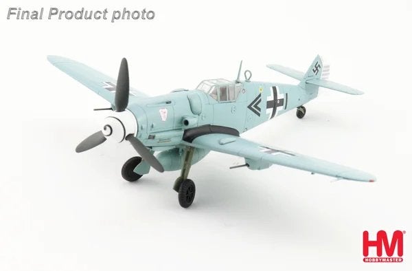 Hobby Master HA8768 | Messerscmitt BF 109G-5, Ophalen, Schaalmodel, Nieuw, Pilot Station