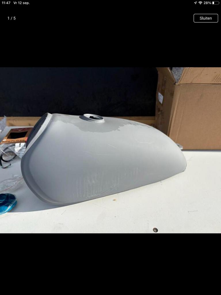 Nieuwe tank in Yamaha XT500 stijl, Ophalen of Verzenden, Nieuw