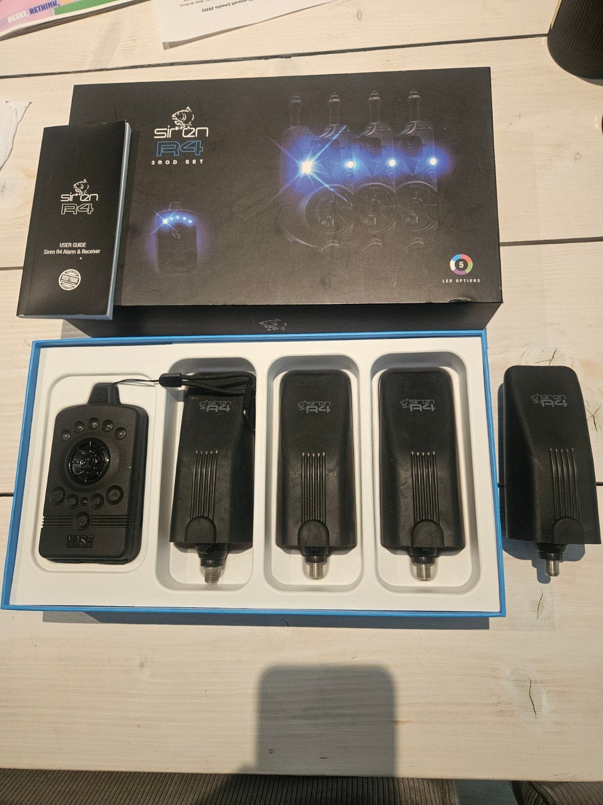 Nash Siren R4 beetmelderset 4+1, Watersport en Boten, Ophalen of Verzenden