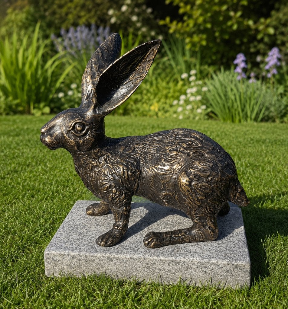 HAAS / bronzen tuinbeeld / brons