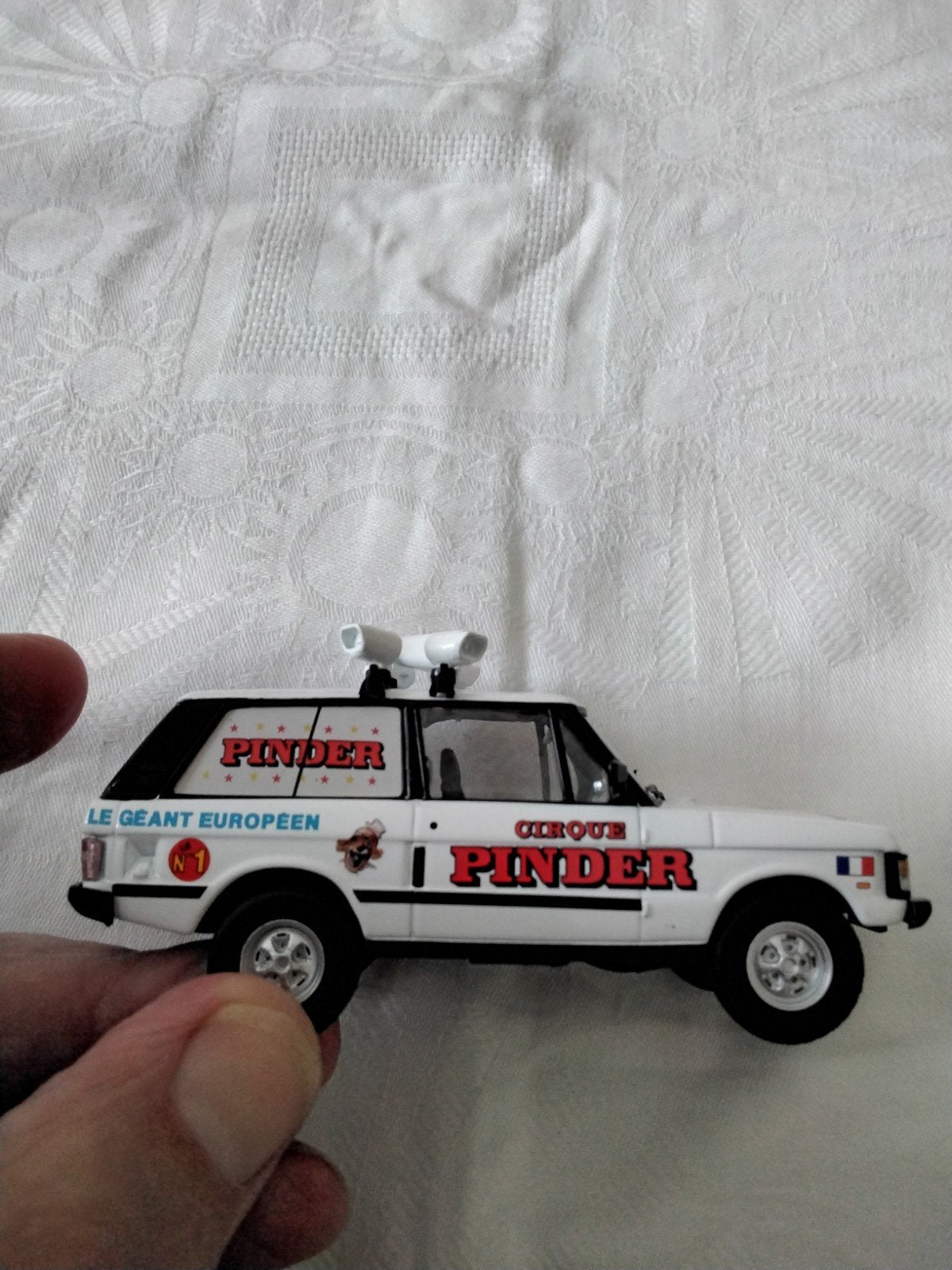 rangerover Atlas 1/43, Hobby en Vrije tijd, Ophalen of Verzenden, Nieuw, Auto, Overige merken