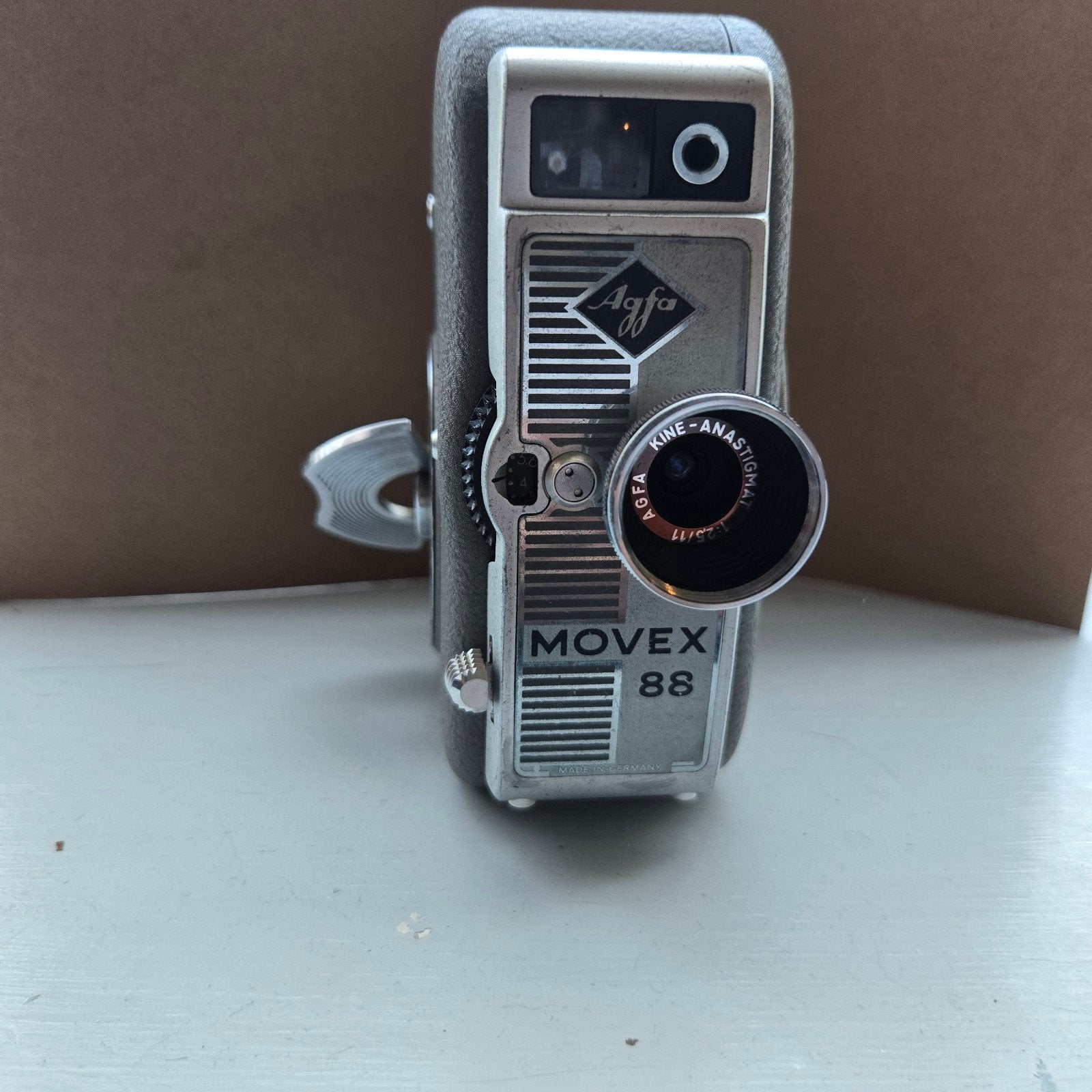 Vintage Agfa Movex 88 filmcamera - Klassieke 8mm camera, Ophalen of Verzenden