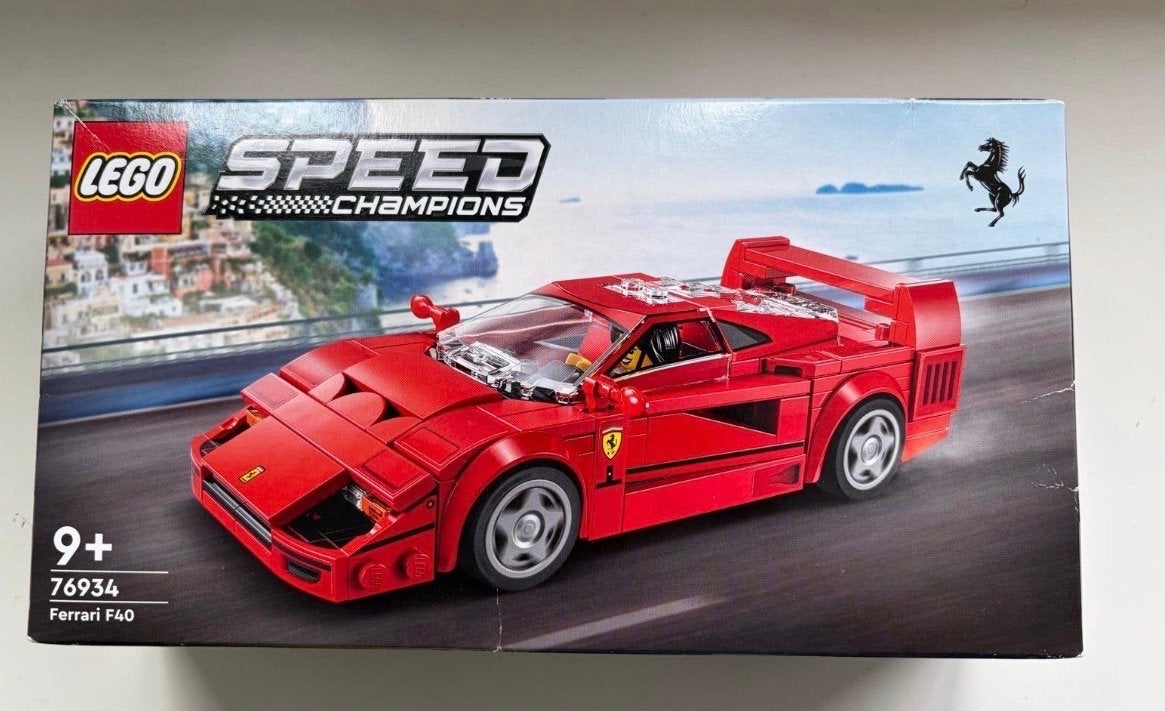 LEGO Speed Champions 76934 Ferrari F40 Competizione, Lego, Denemarken, Nieuw, Complete set