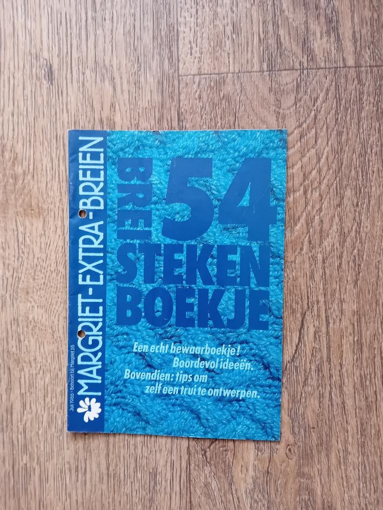 Uitgave Libelle - 54 breisteken, Ophalen of Verzenden, Gebruikt, Breien, Patroon of Boek