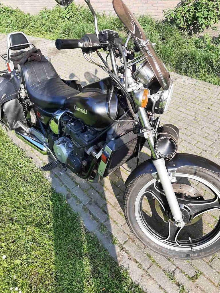 Kawasaki ZL 600 - Klassieke Chopper, Cardan-aandrijving, 4 cilinders, Chopper, Gebruikt