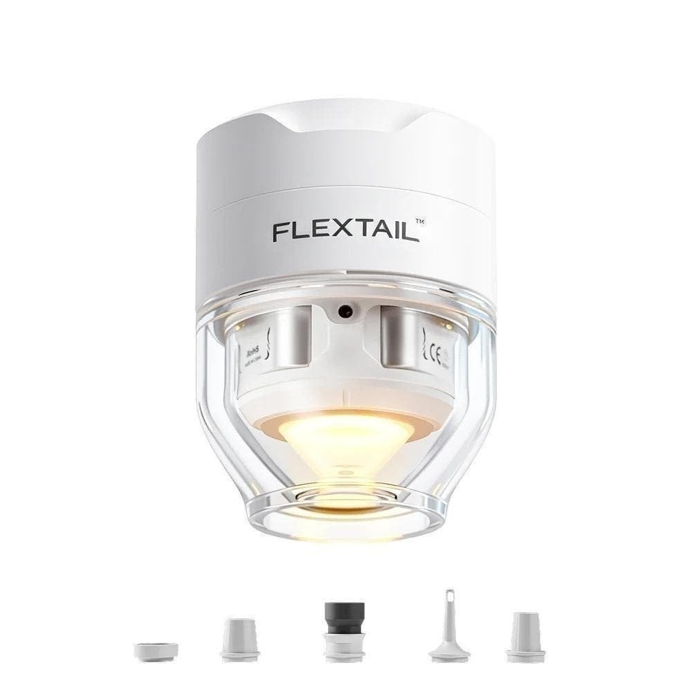 FLEXTAIL Tiny Pump 3X – Mini Luchtpomp & Zaklamp Wit, Ophalen of Verzenden, Nieuw, Elektrisch