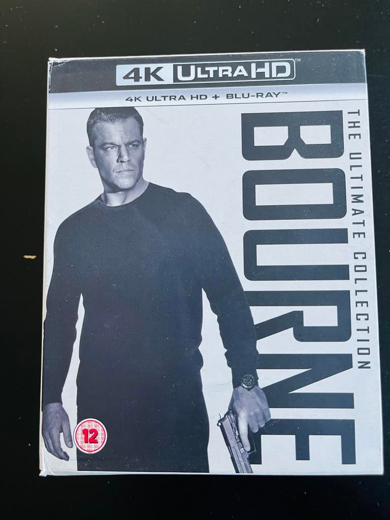 Jason Bourne Ultimate Collection 4K + Blu-ray Boxset, Ophalen of Verzenden, Zo goed als nieuw, Thrillers en Misdaad, Boxset