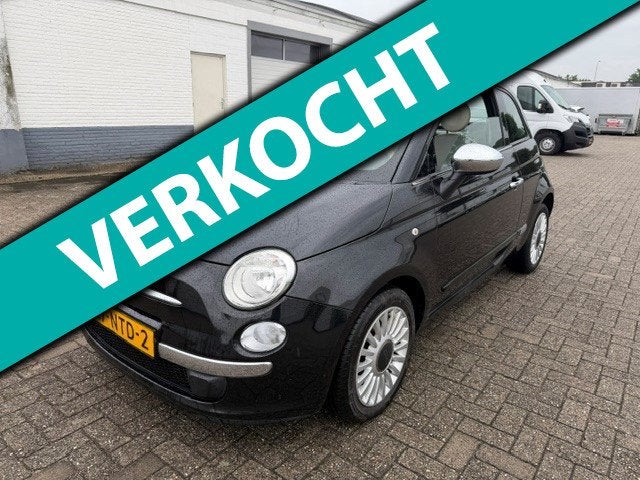 Fiat 500 1.2 Lounge Automaat APK 19-2-2027 1 Eigenaar !, Euro 5, Gebruikt, 1242 cc, 4 cilinders