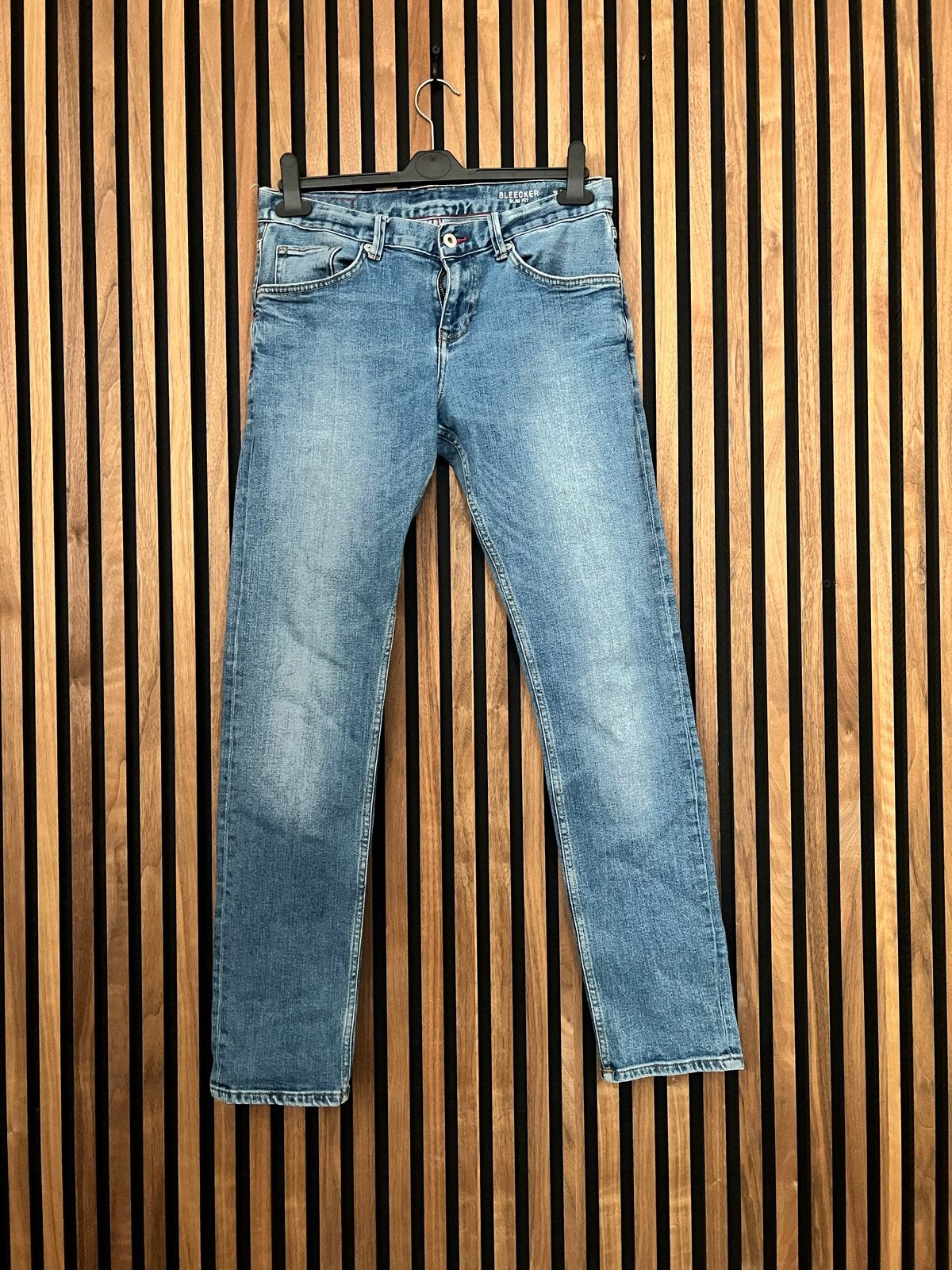 Tommy Hilfiger Bleecker Slim Fit Jeans W31 L32, Ophalen of Verzenden, Zo goed als nieuw, Blauw, W32 (confectie 46) of kleiner