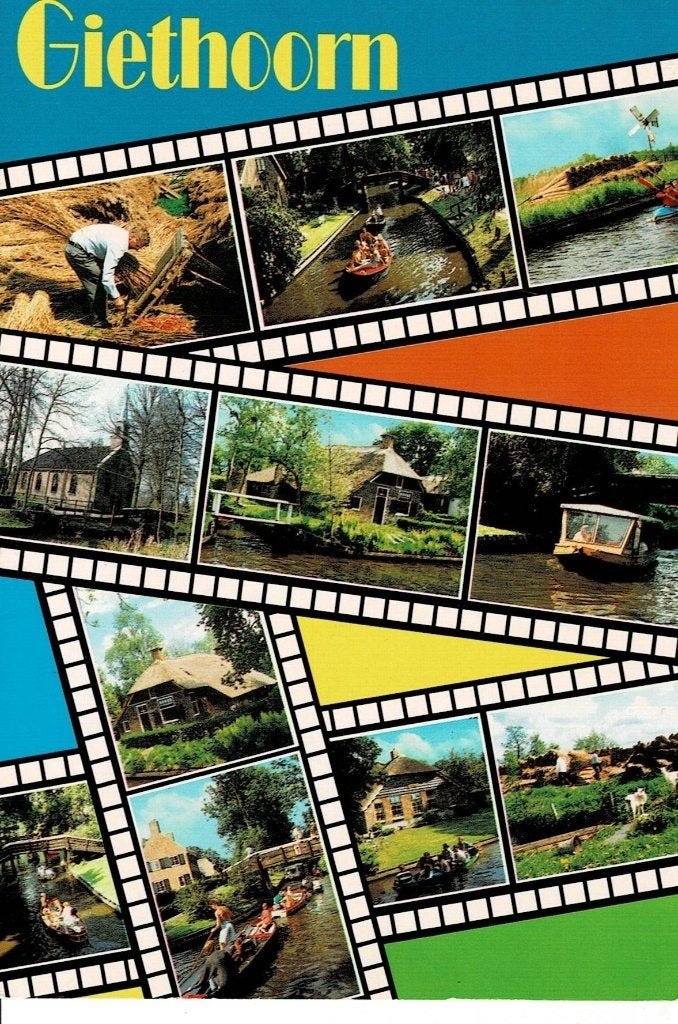 Giethoorn, Ophalen of Verzenden, 1960 tot 1980, Gelopen, Overijssel