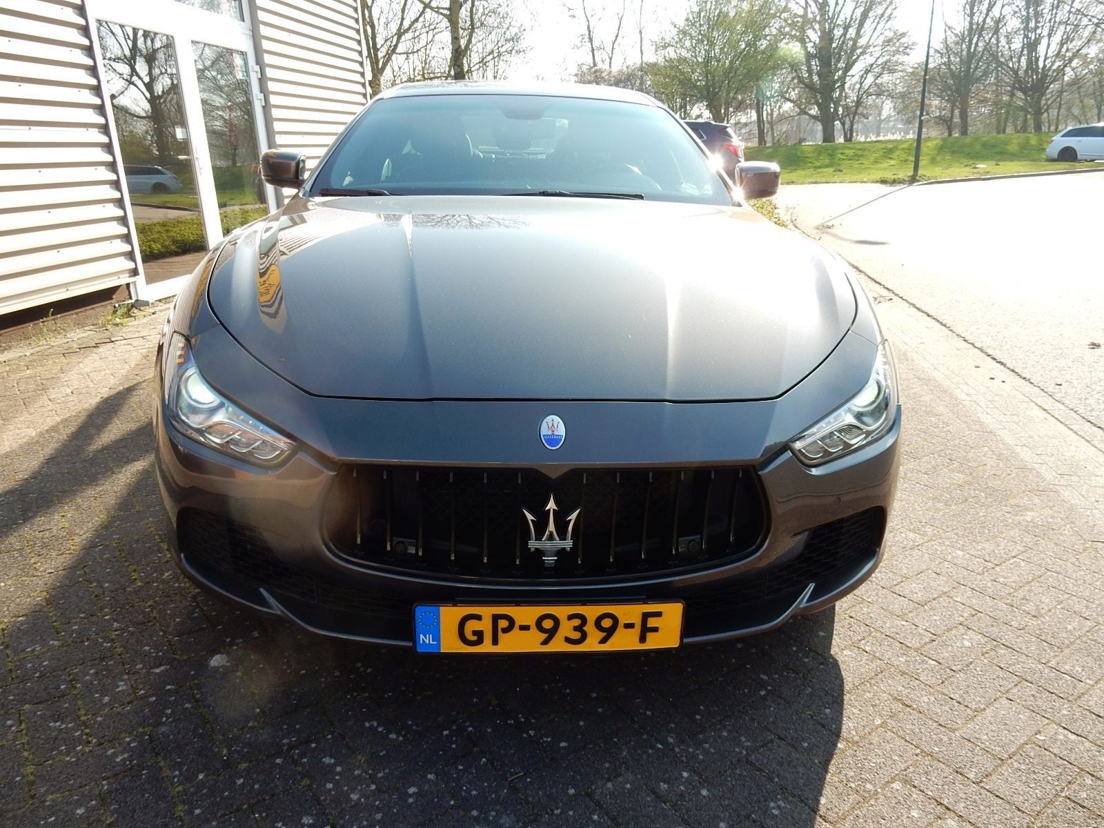 Maserati Ghibli 3.0 V6 D*LEDER*SCH DAK*XENON*20 INCH*, Auto's, Achterwielaandrijving, Gebruikt, Zwart, Bi-Xenon koplampen