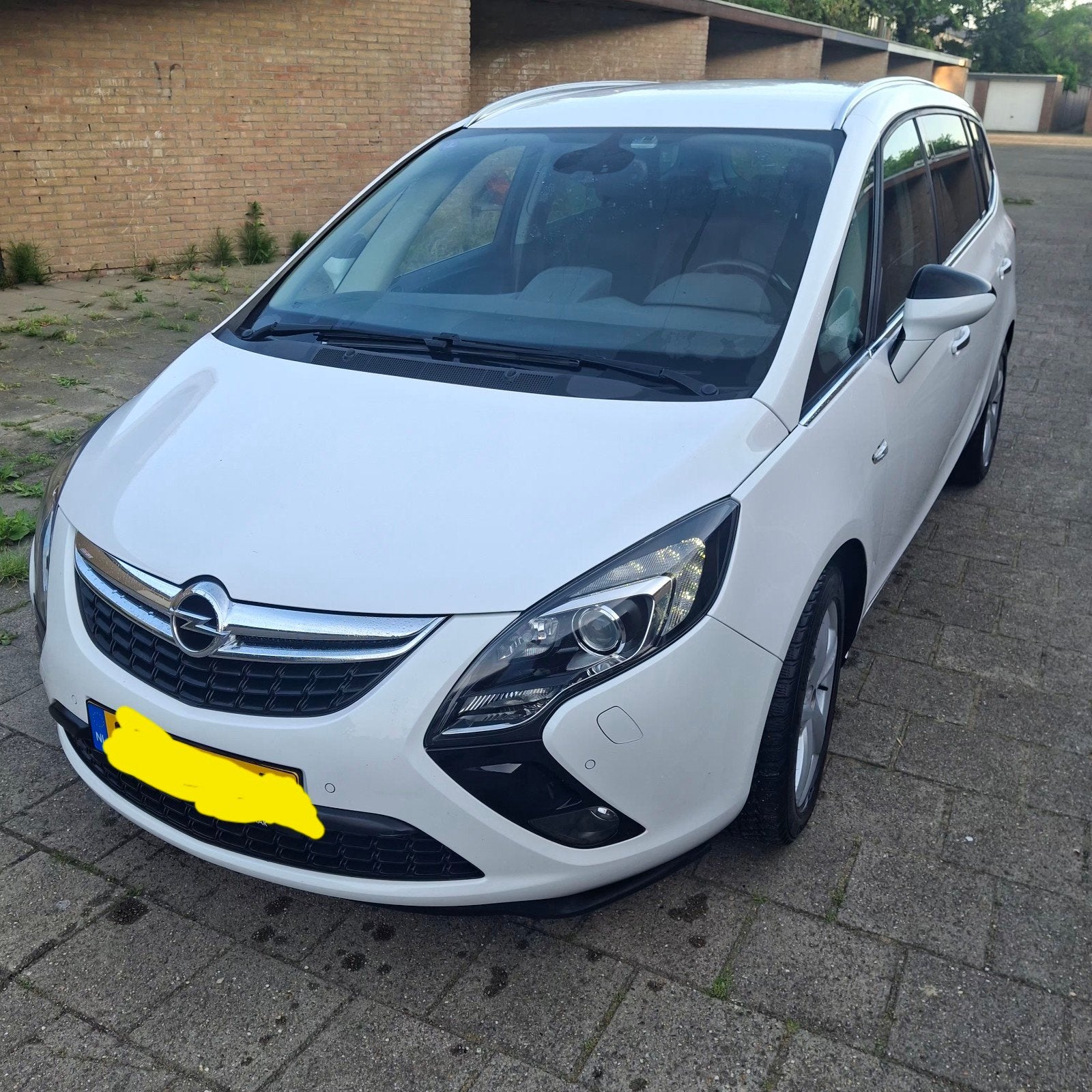 Opel Zafira 1.4 Turbo - 140pk 2012 Wit, Auto's, Opel, Particulier, Zafira, ABS, Airbags, Airconditioning, Bochtverlichting, Boordcomputer