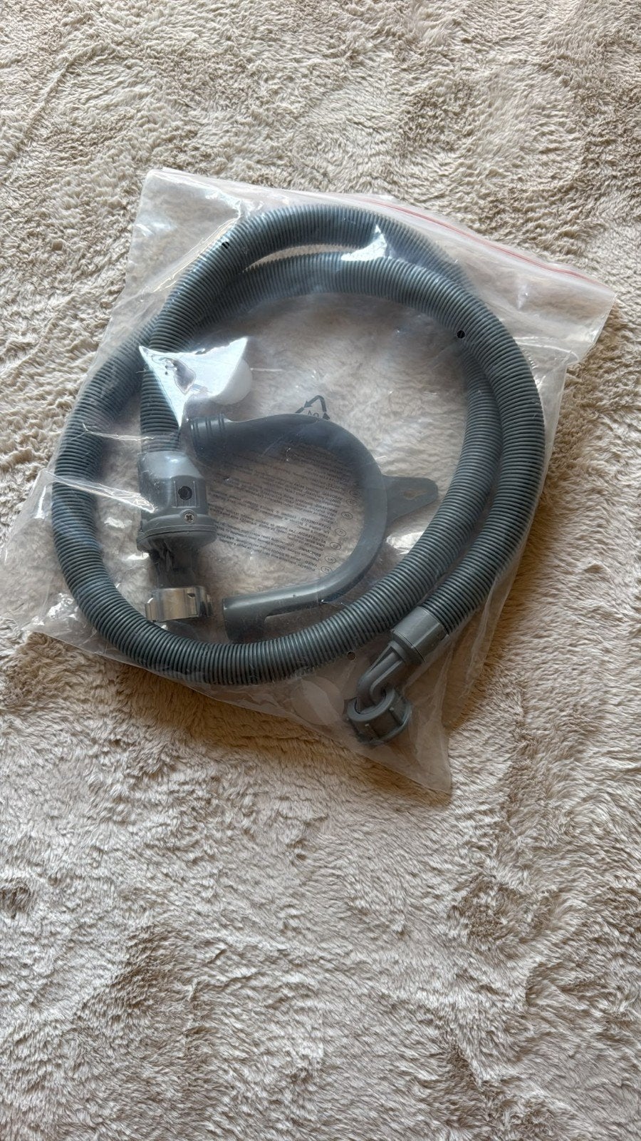 Wasmachine afvoerslang met beugel, Ophalen of Verzenden