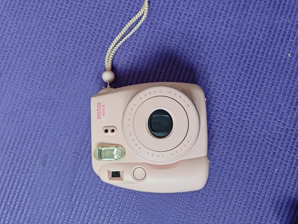 Fujifilm Instax Mini 8 Instant Camera - Roze, Gebruikt, Compact, Ophalen of Verzenden, Fuji