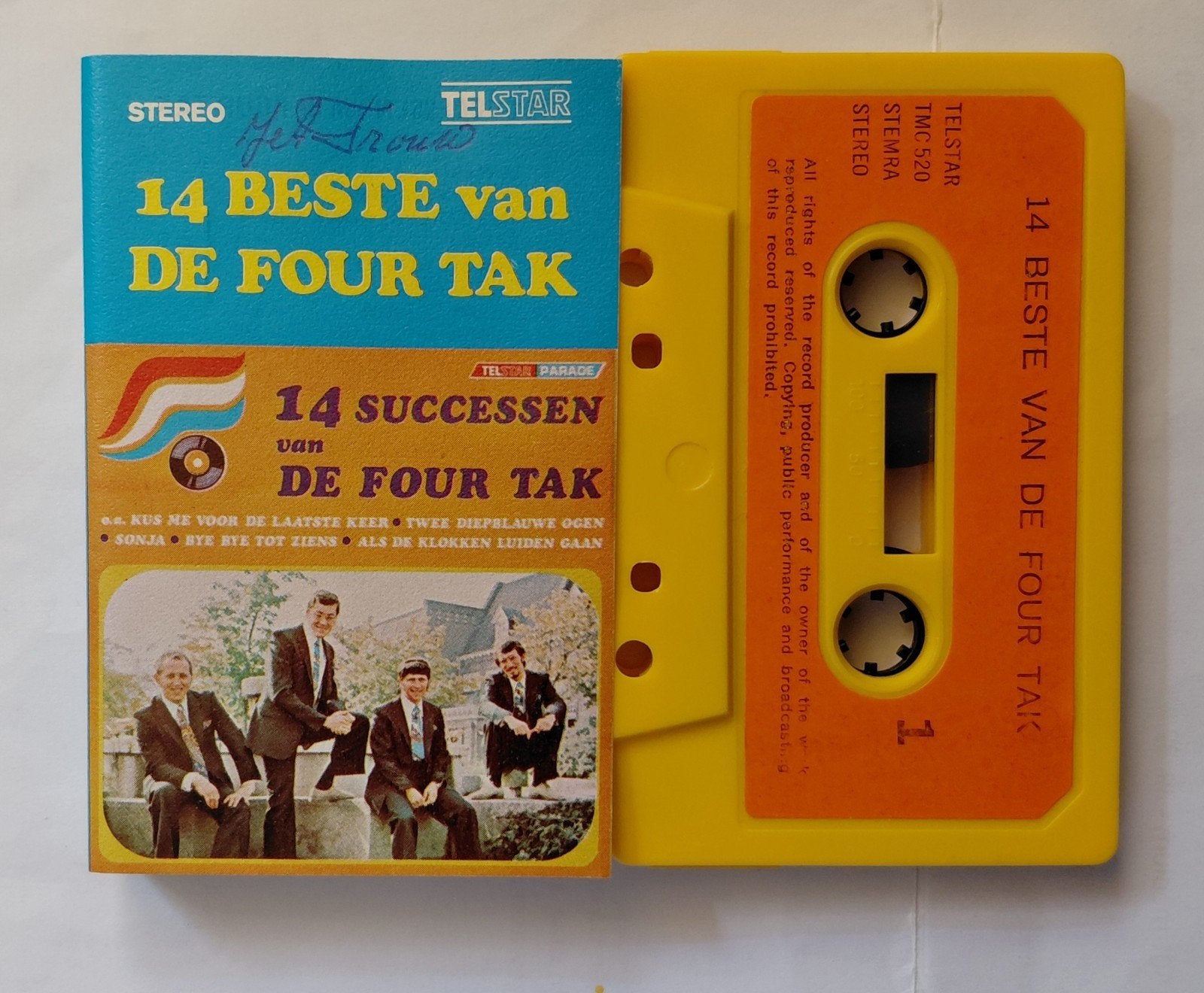 TMC  - 520.  De Four Tak. ' 14 Beste van....', Ophalen of Verzenden, Zo goed als nieuw, 1 bandje