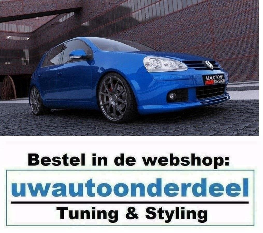 Voorbumper Spoiler Votex Look Geschikt Vooor Vw golf 5