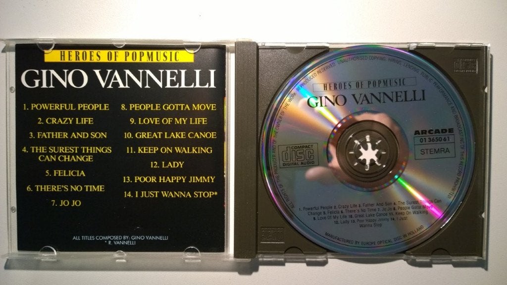 Gino Vannelli - The Very Best Of Gino Vannelli, Ophalen of Verzenden, Zo goed als nieuw, Pop, Album