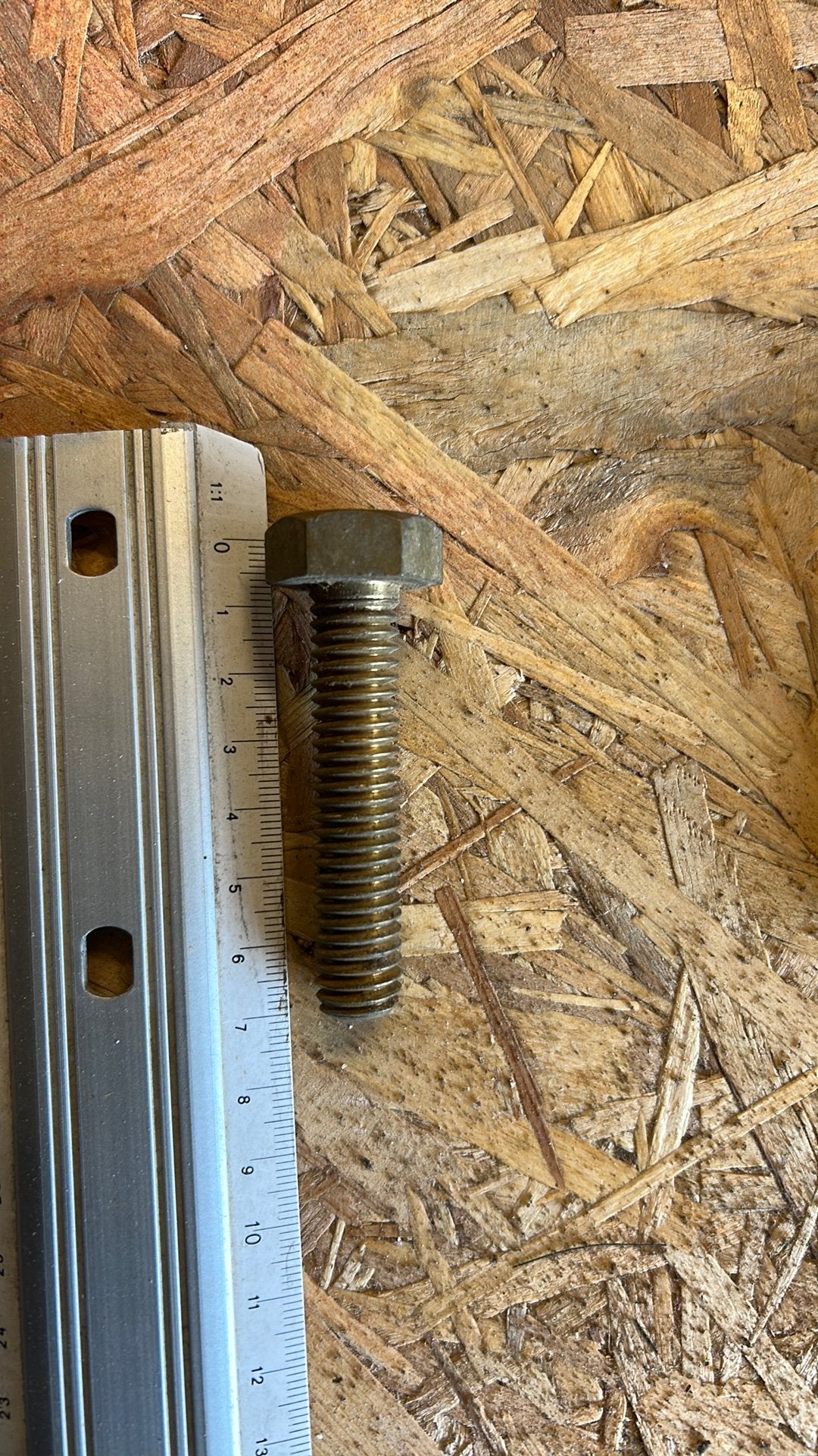 Messing bouten, Ophalen of Verzenden, Zo goed als nieuw, Minder dan 50 mm