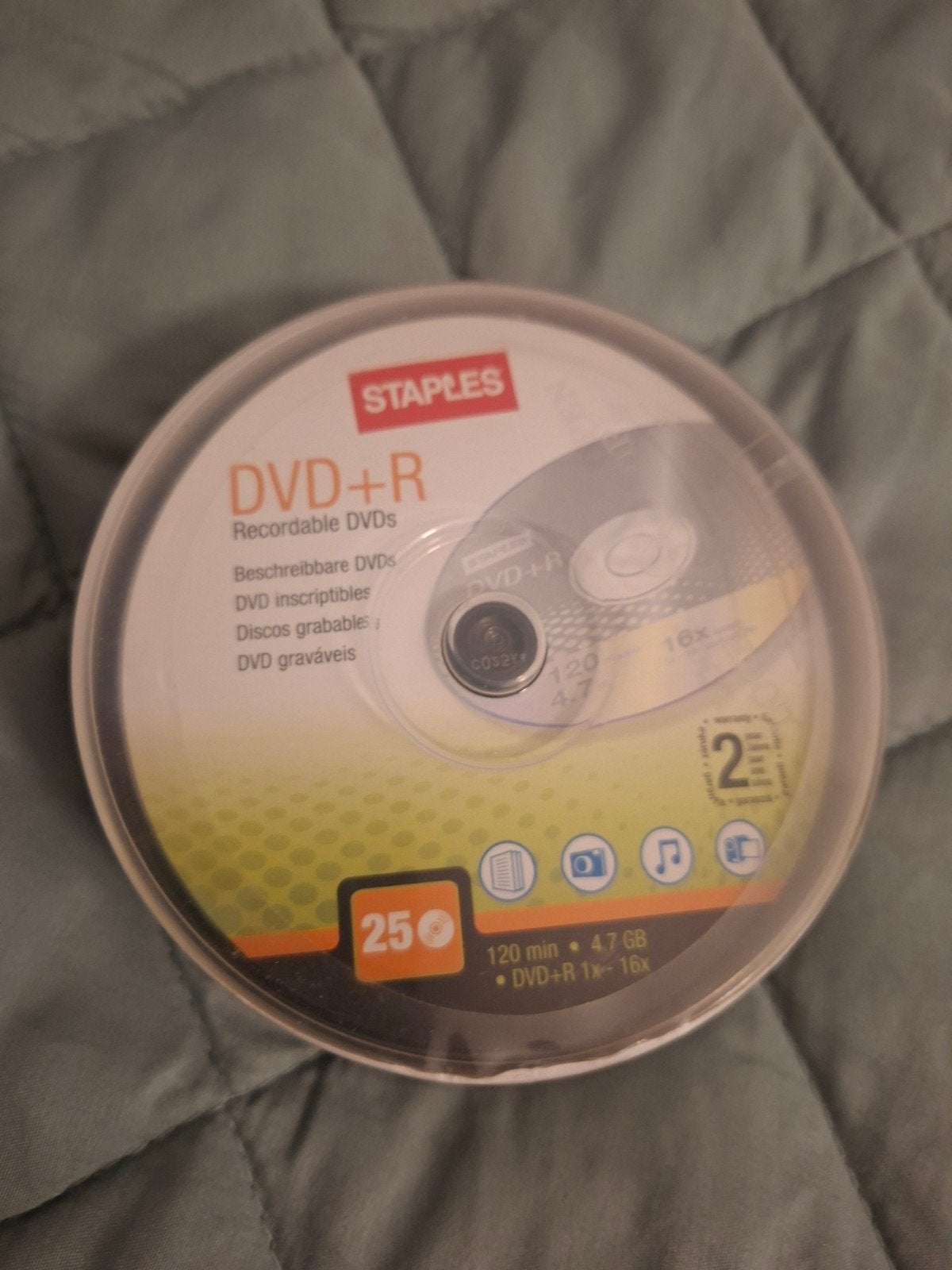 6 spindels met 25 dvd's, Herschrijfbaar, Nieuw, Ophalen of Verzenden, Dvd