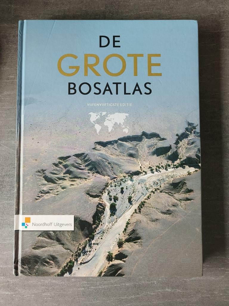 De Grote Bosatlas vijfenvijftigste editie, Bosatlas, 2000 tot heden, Ophalen of Verzenden, Zo goed als nieuw