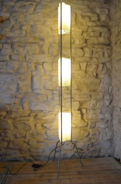 Totem Terra Foscarini design vloerlamp / vintage, Huis en Inrichting, Lampen | Vloerlampen, Ophalen, Zo goed als nieuw, 150 tot 200 cm