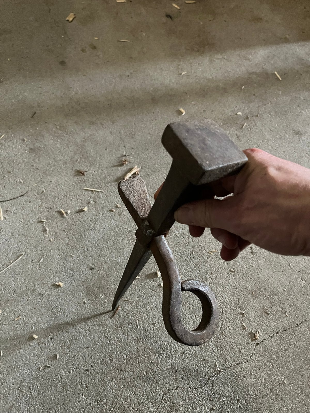 Haarijzer zeis, Antiek en Kunst, Ophalen of Verzenden