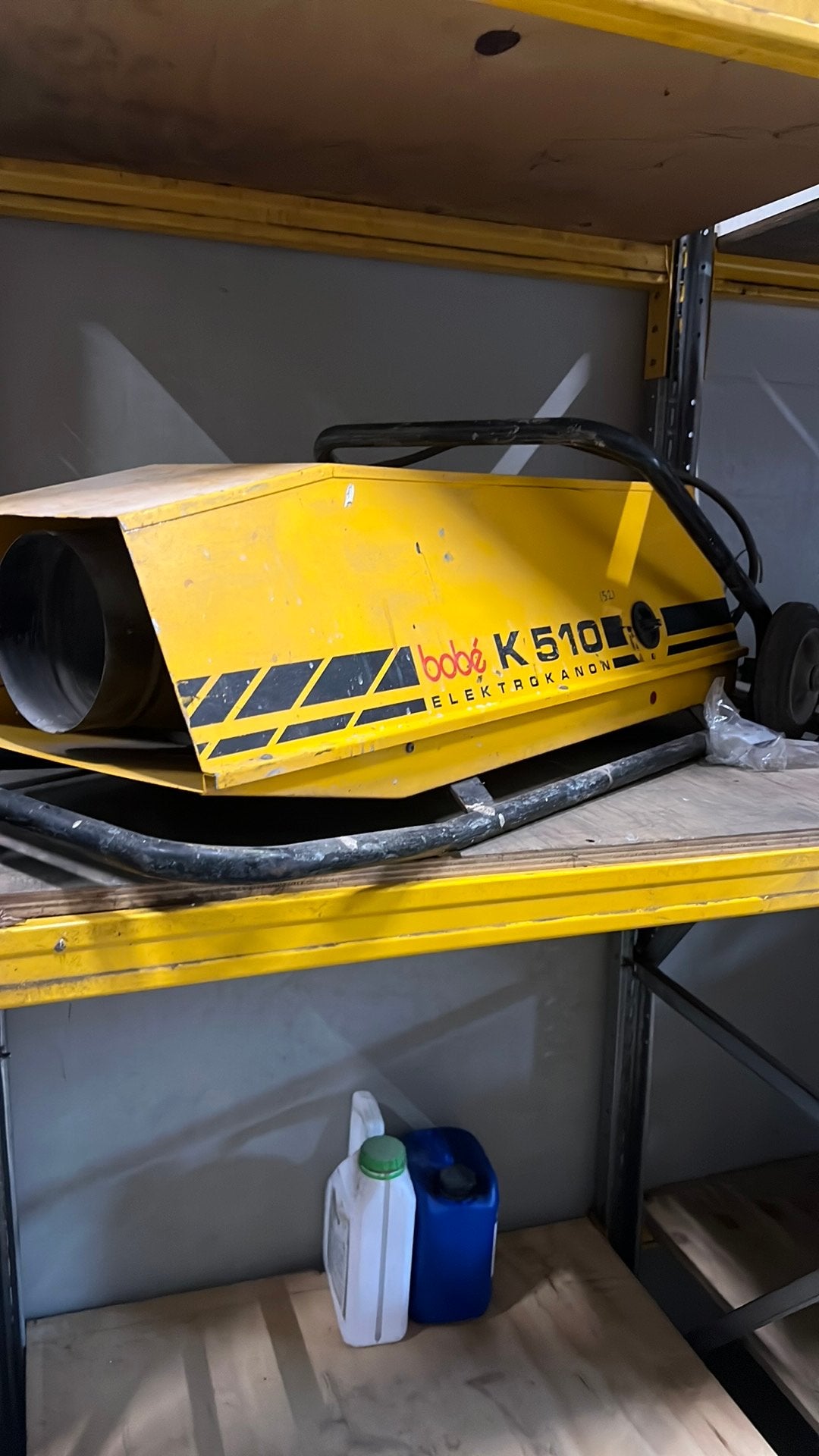 Bobe k520 warnte kanon, Ophalen