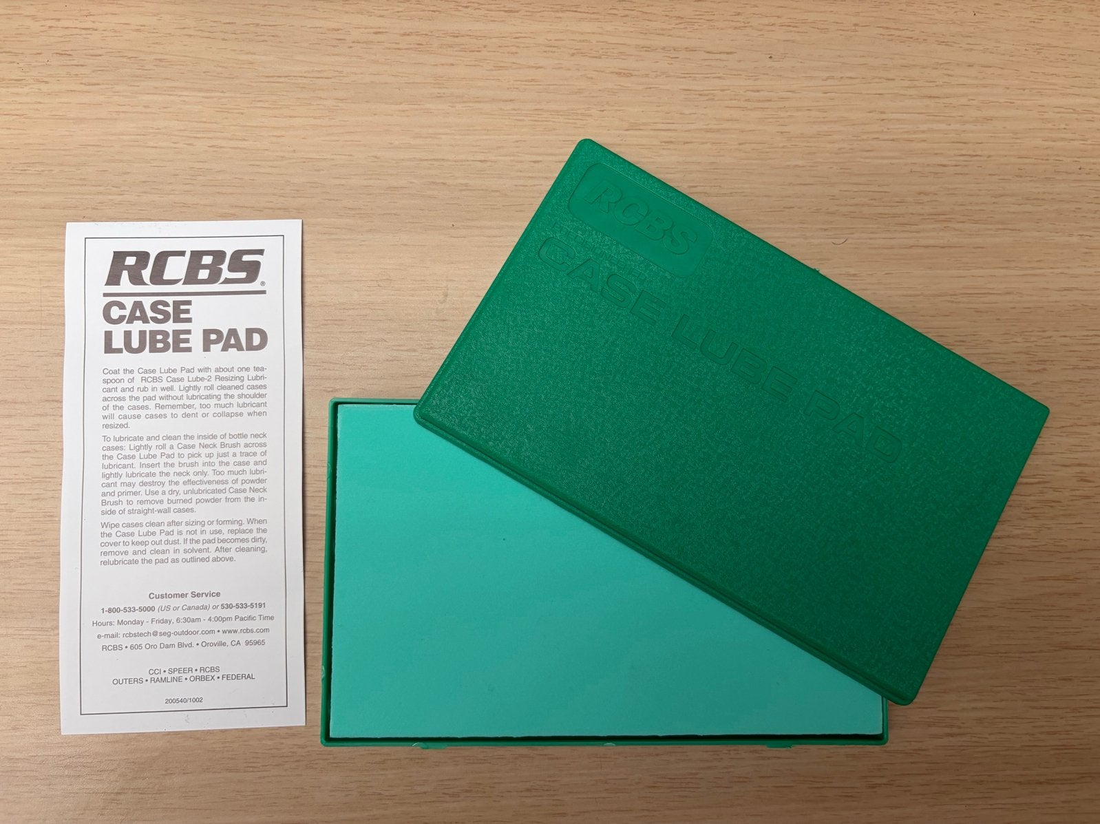 RCBS Case Lube Pad - Hulzen Smeerpad voor Herladen, Ophalen of Verzenden, Nieuw
