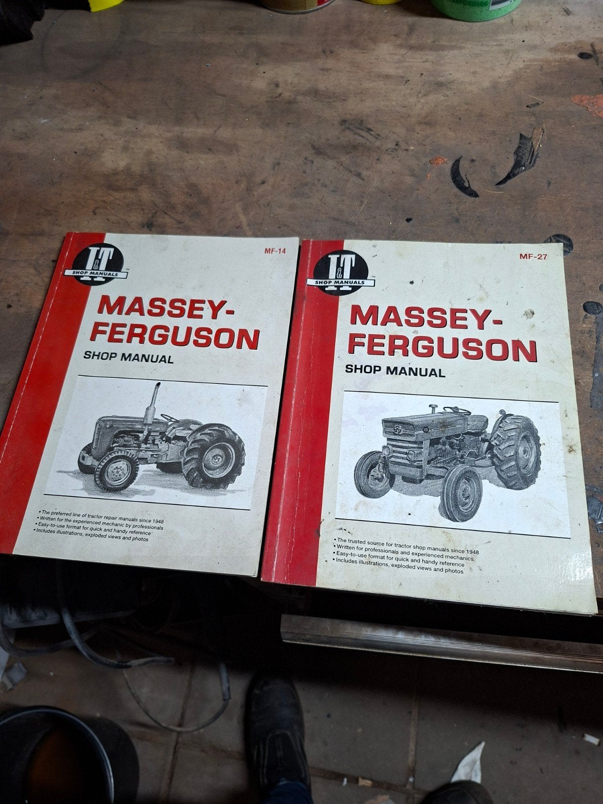 Massey Ferguson Shop Manuals, Boeken, Ophalen of Verzenden, Gelezen, Autotechniek