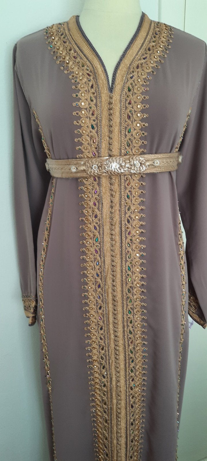 Marokkaanse takchita/jurk/kaftan, Kleding | Dames, Galajurk, Overige kleuren, Maat 42/44 (L), Nieuw