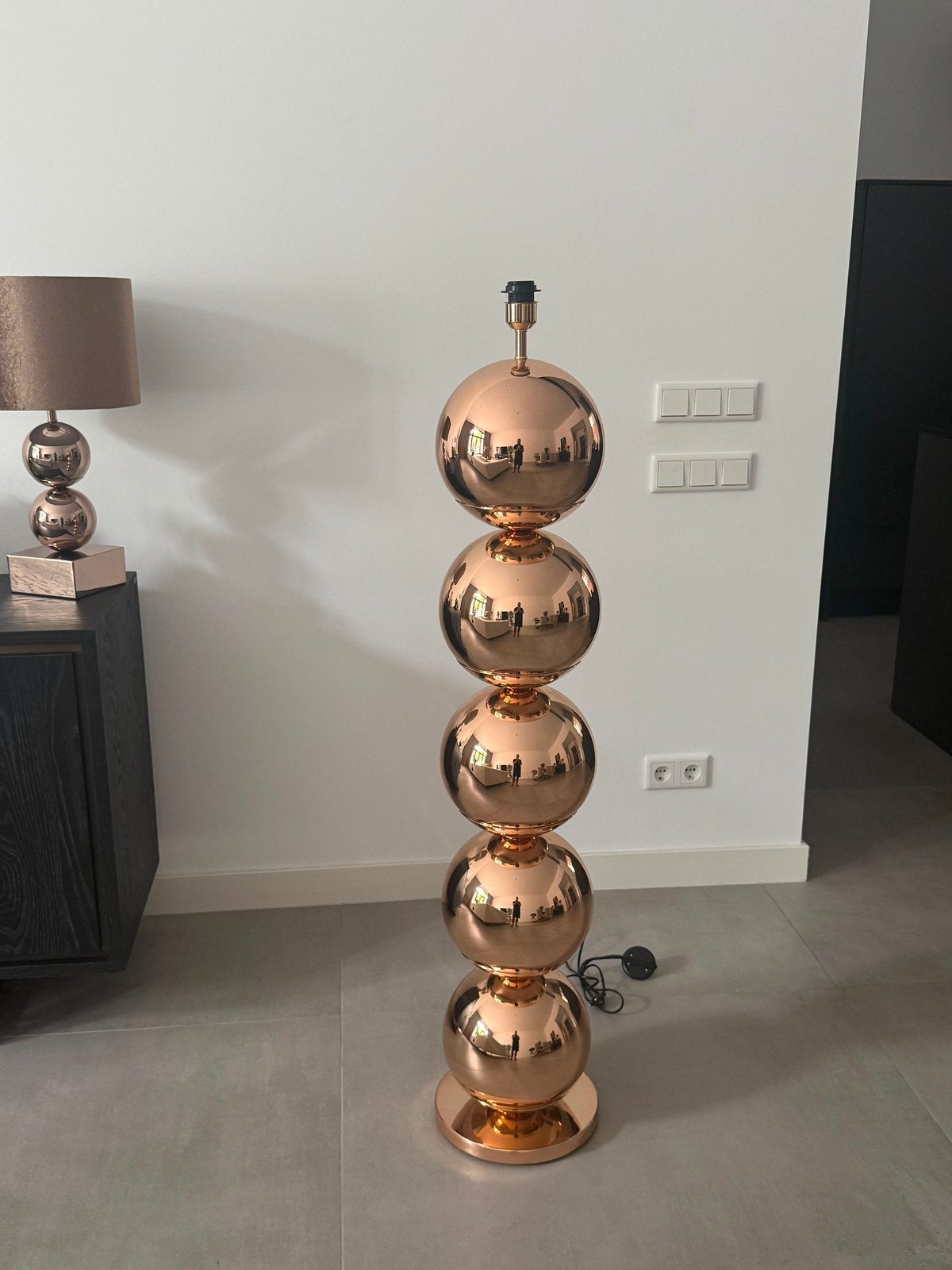 Eric Kuster style bollenlamp, Ophalen of Verzenden, Zo goed als nieuw, Minder dan 100 cm