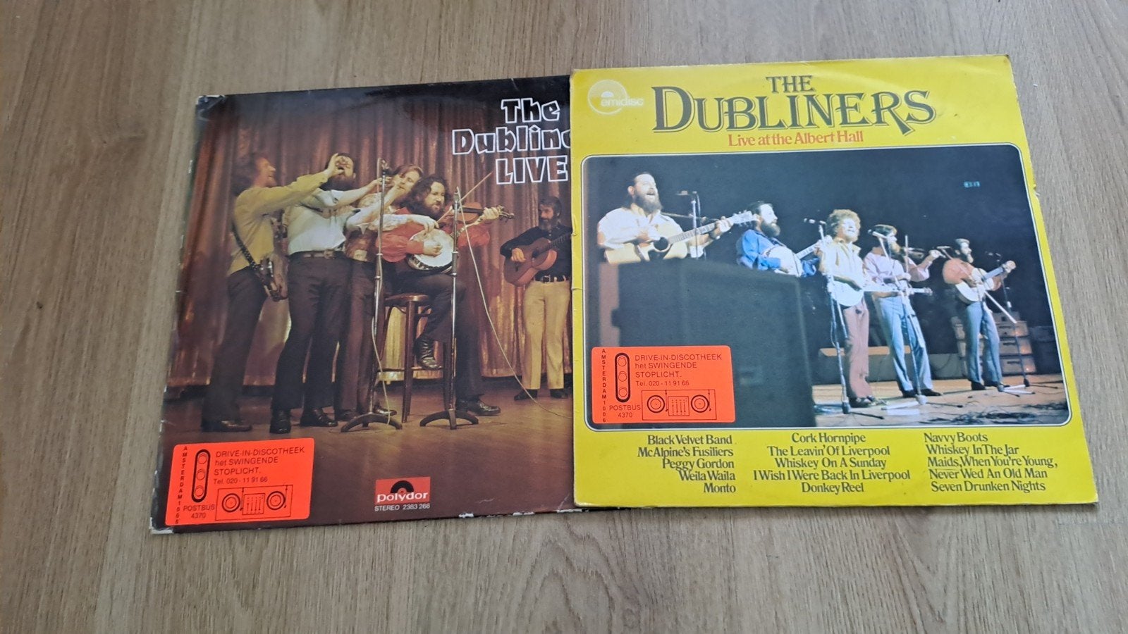 The Dubliners Live LP's - 2 stuks, LP, Gebruikt, Ophalen of Verzenden, Folk
