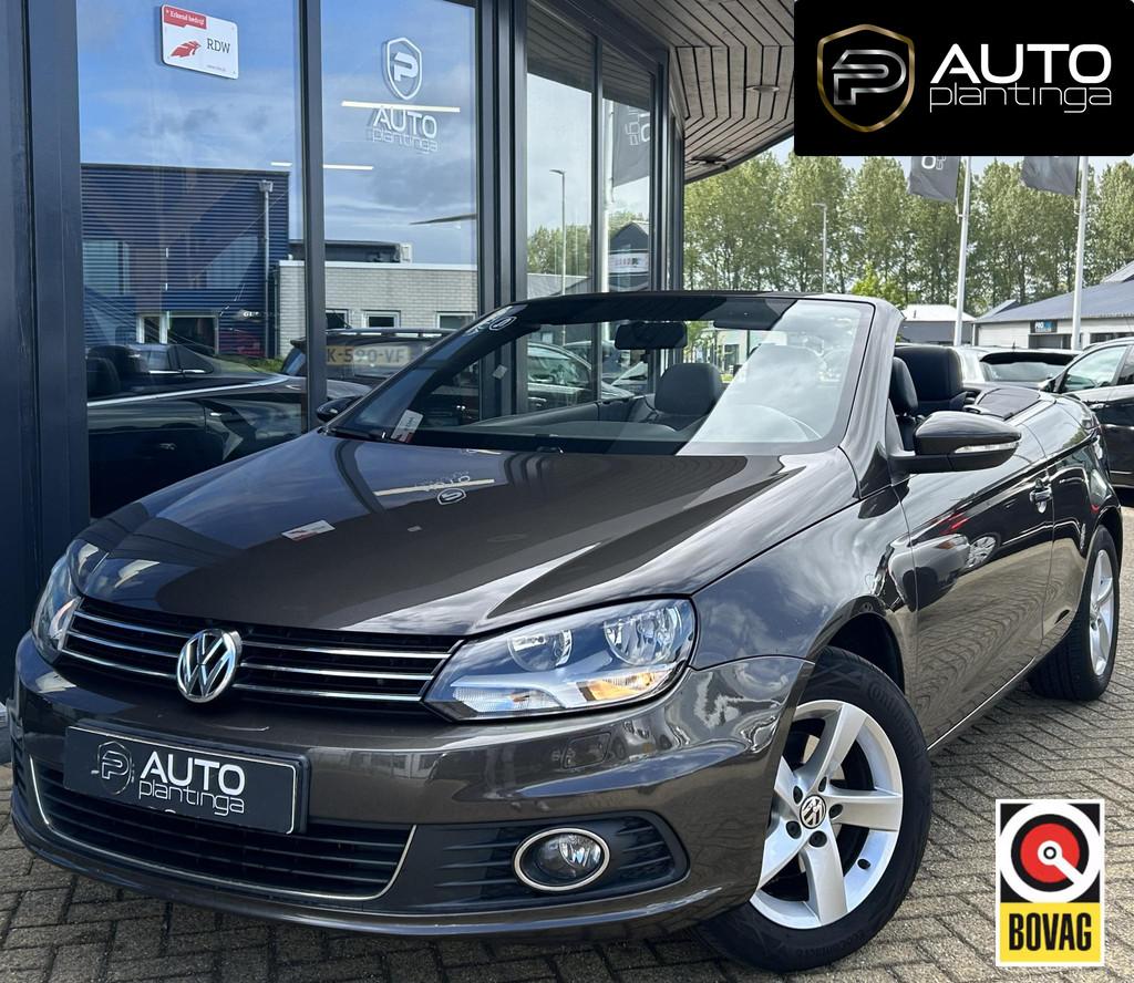 Volkswagen Eos 1.4 TSI Highline 122PK | Zeer Nette Staat | L, Voorwielaandrijving, Euro 5, Gebruikt, Zwart