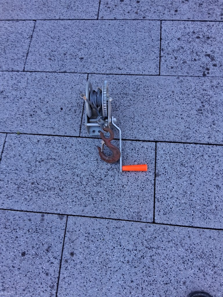 Handlier geremd, Ophalen, Gebruikt, Handmatig