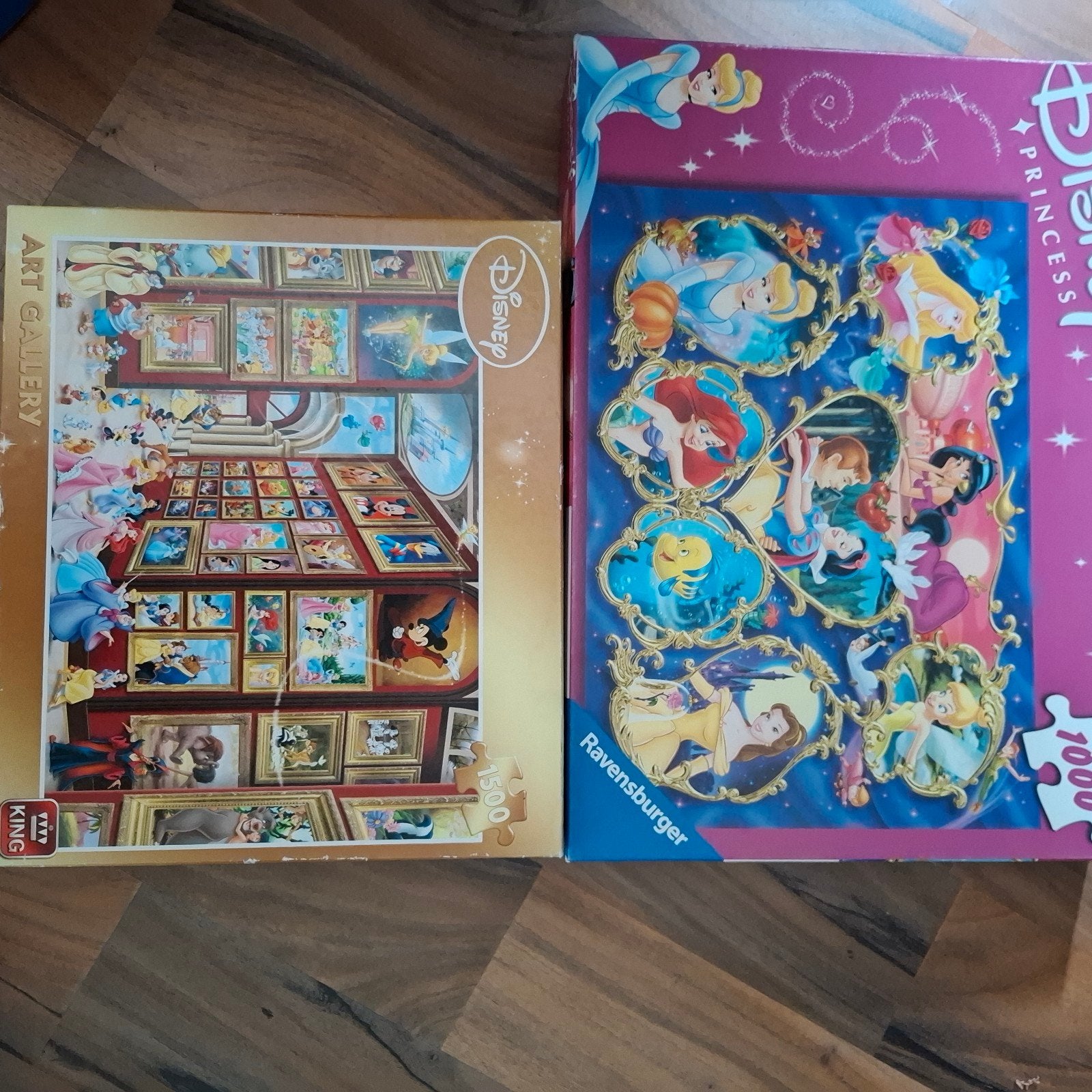 2 x disney puzzel, Ophalen of Verzenden, Meer dan 50 stukjes