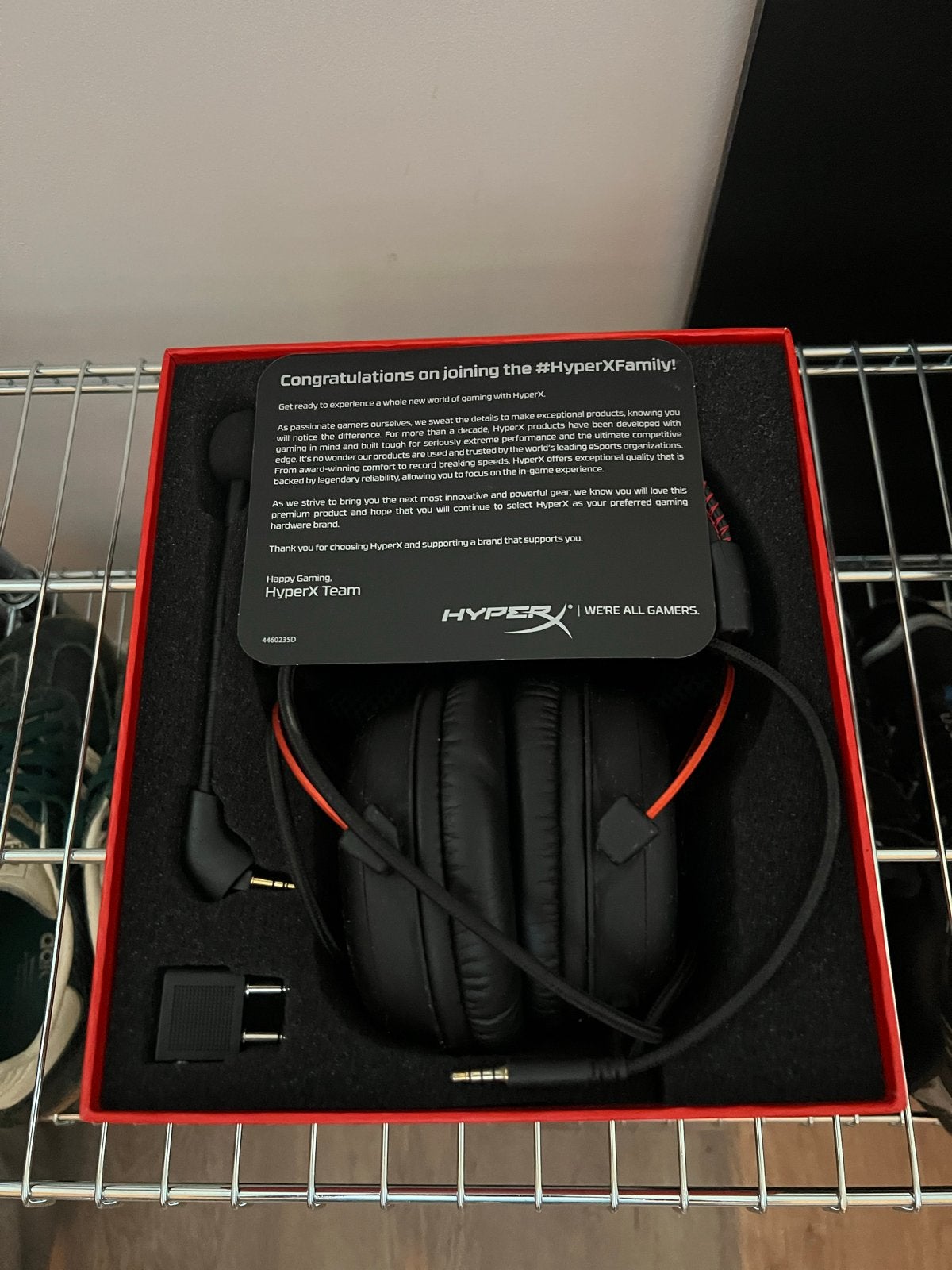 HyperX Cloud II Gaming Headset - Zwart/Rood, Audio, Tv en Foto, Koptelefoons, Ophalen, HyperX, Gebruikt, Over-ear