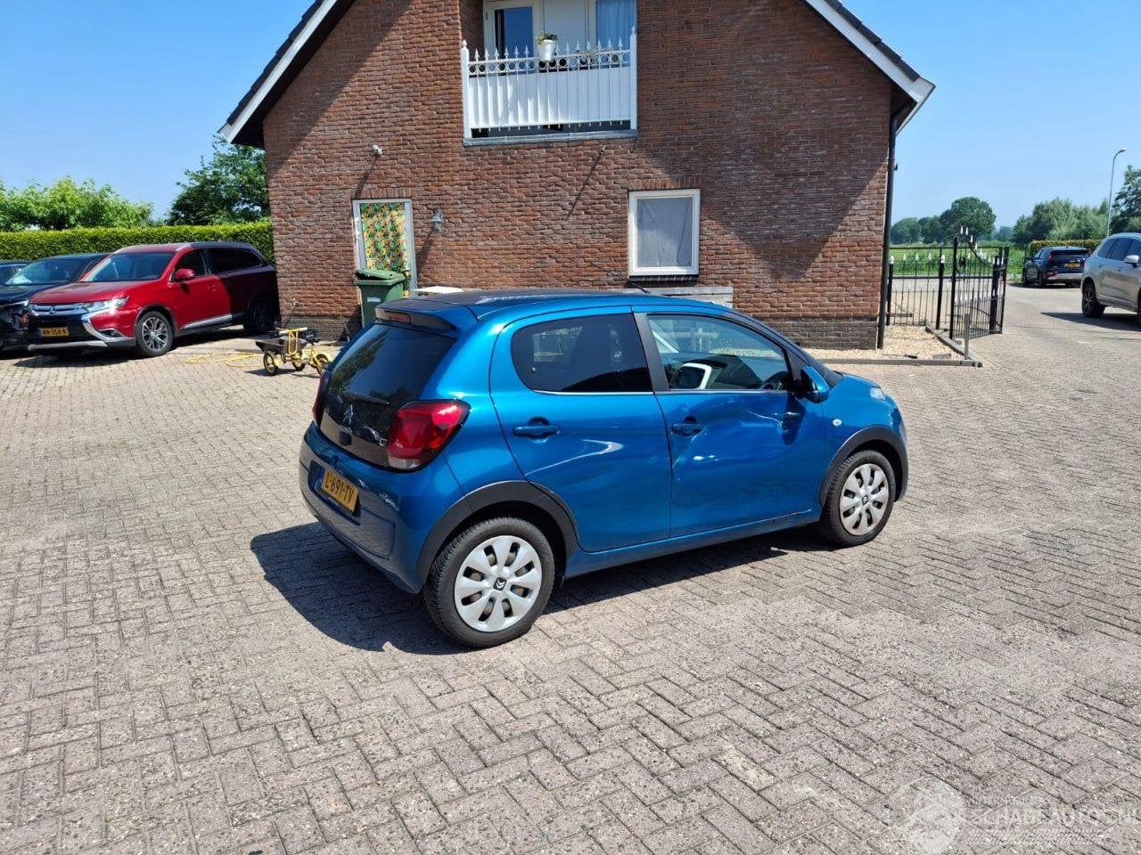Citroën C1 1.0 vti milenium cross uitvoering navi, Auto diversen, Schadeauto's, Citroën, Handgeschakeld, Benzine, Overige carrosserieën