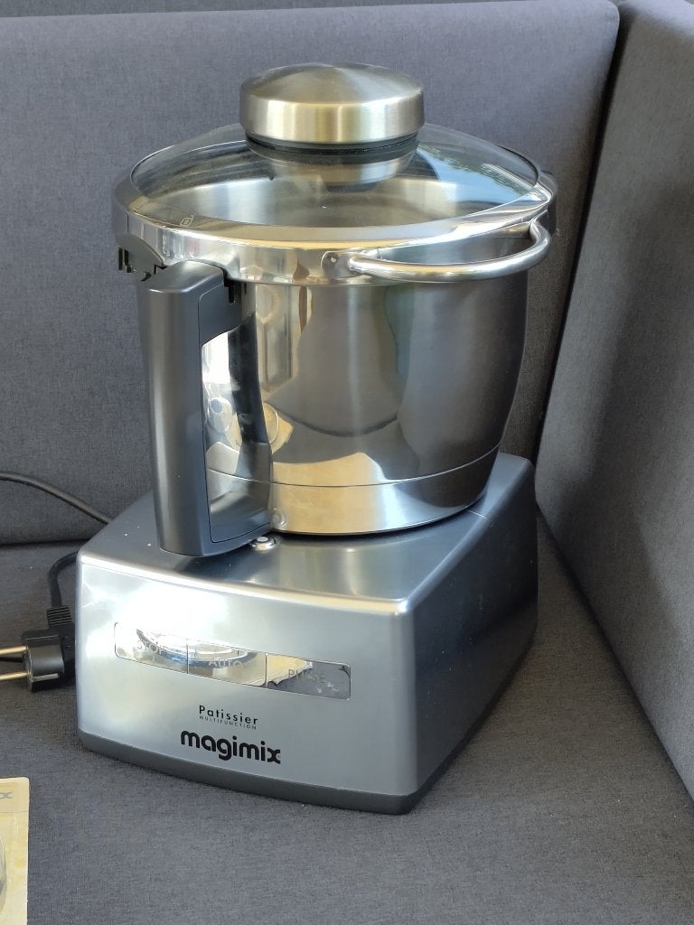 MAGIMIX Patissier 6200XL Compleet, Overige typen, Ophalen of Verzenden, Zo goed als nieuw, Metaal