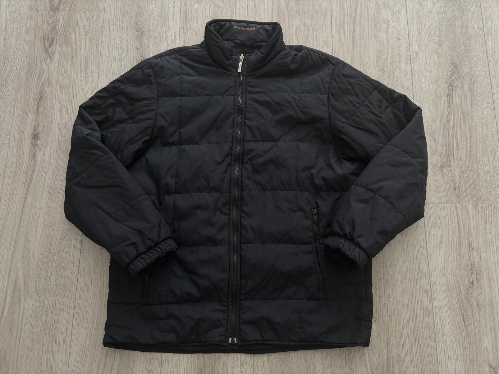 Burberry Heren Jas Zwart Maat M (50), Ophalen of Verzenden, Zo goed als nieuw, Maat 48/50 (M), Zwart