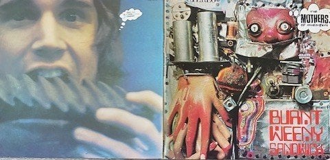 FrankZappa:BurntWeenySandwich/HotRats/Chunga'sRevenge/SheikY, Ophalen of Verzenden, Zo goed als nieuw, Overige formaten, Alternative Rock