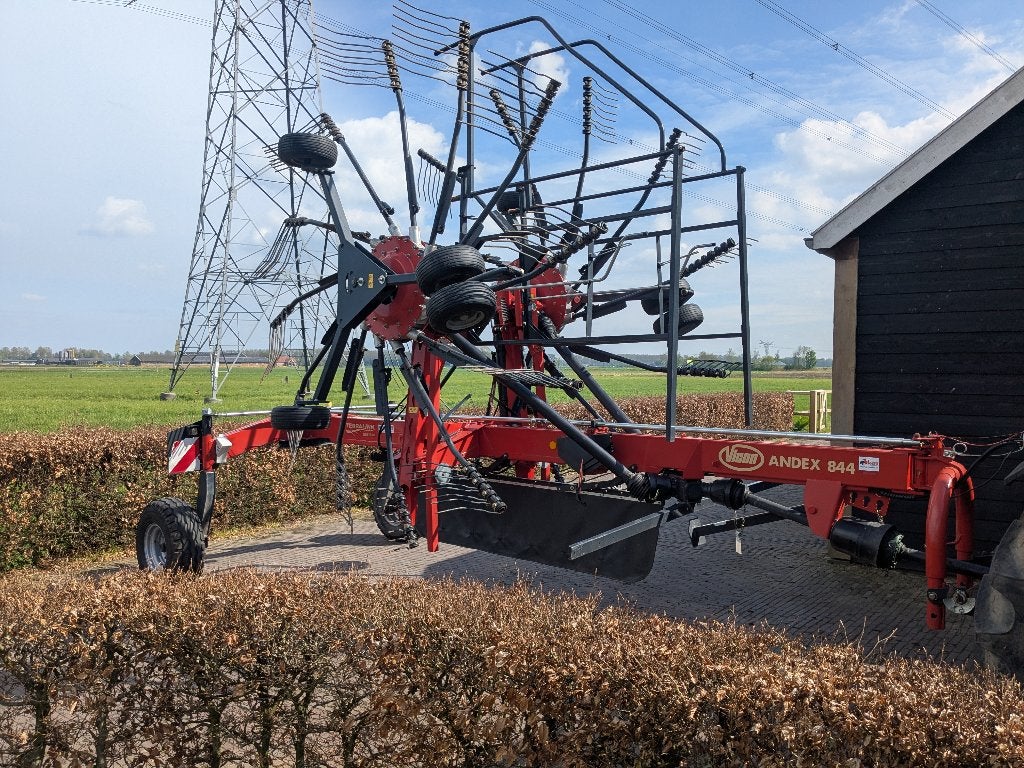 Vicon Andex 844 Hark zwadhark, Ophalen, Overige, Weidebouw