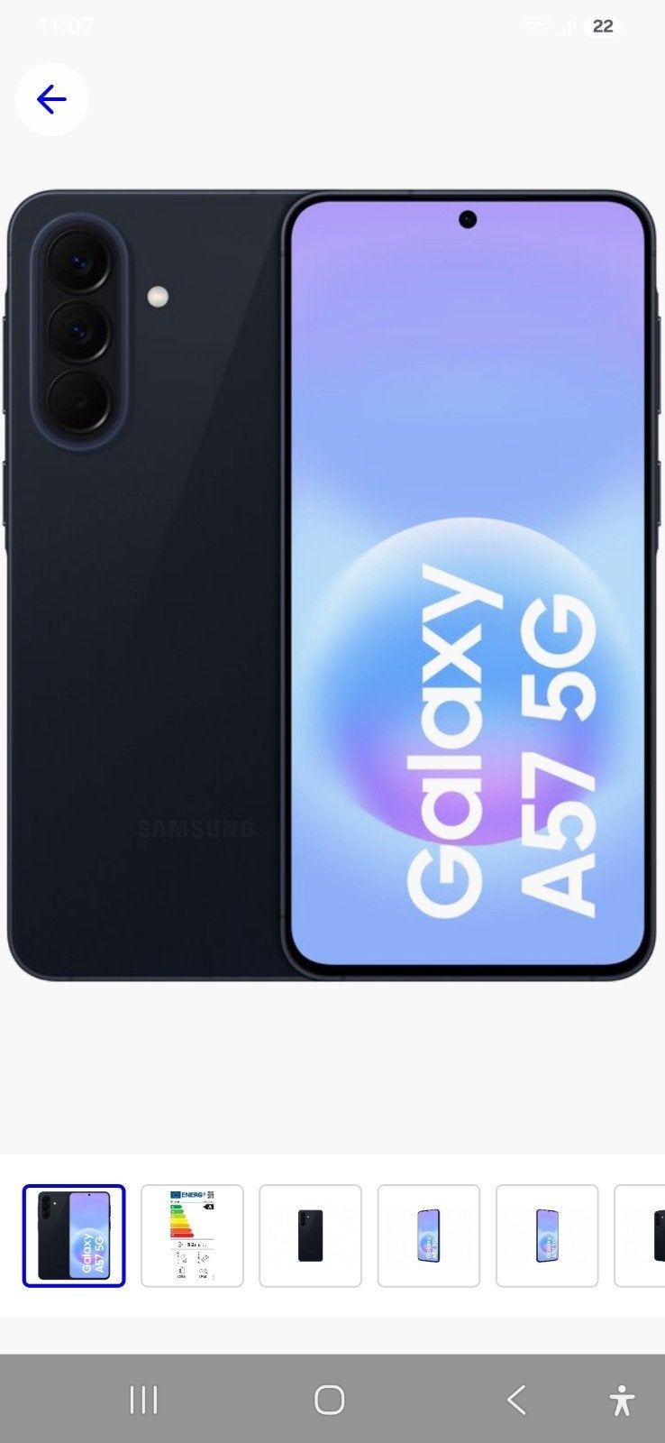 Nieuwe Samsung Galaxy A57 5G - 128GB - Ongeopend, Ophalen, Overige kleuren, Nieuw, 128 GB