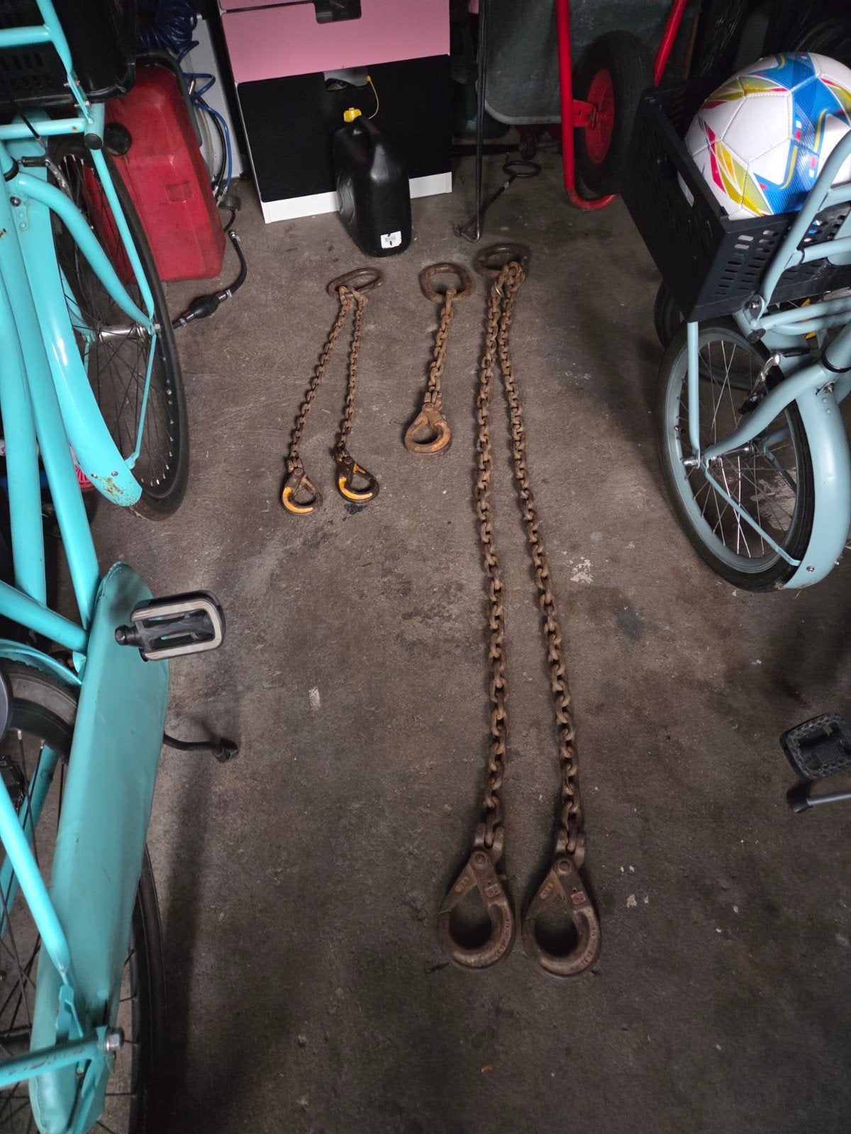 Hijs kettingset, hijsketting, 2sprong ketting, Doe-het-zelf en Verbouw, Ophalen of Verzenden
