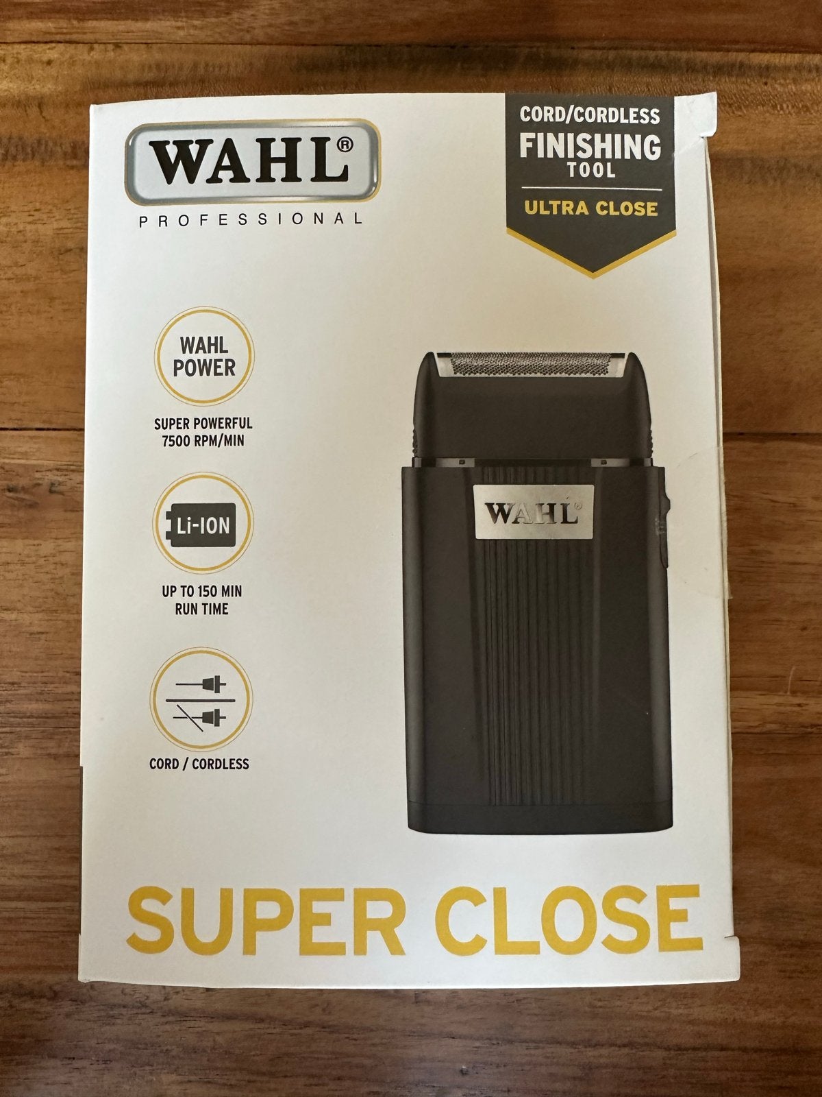Wahl Professional Super Close Finishing Tool - Nieuw in doos, Ophalen, Nieuw, Scheren en Epileren