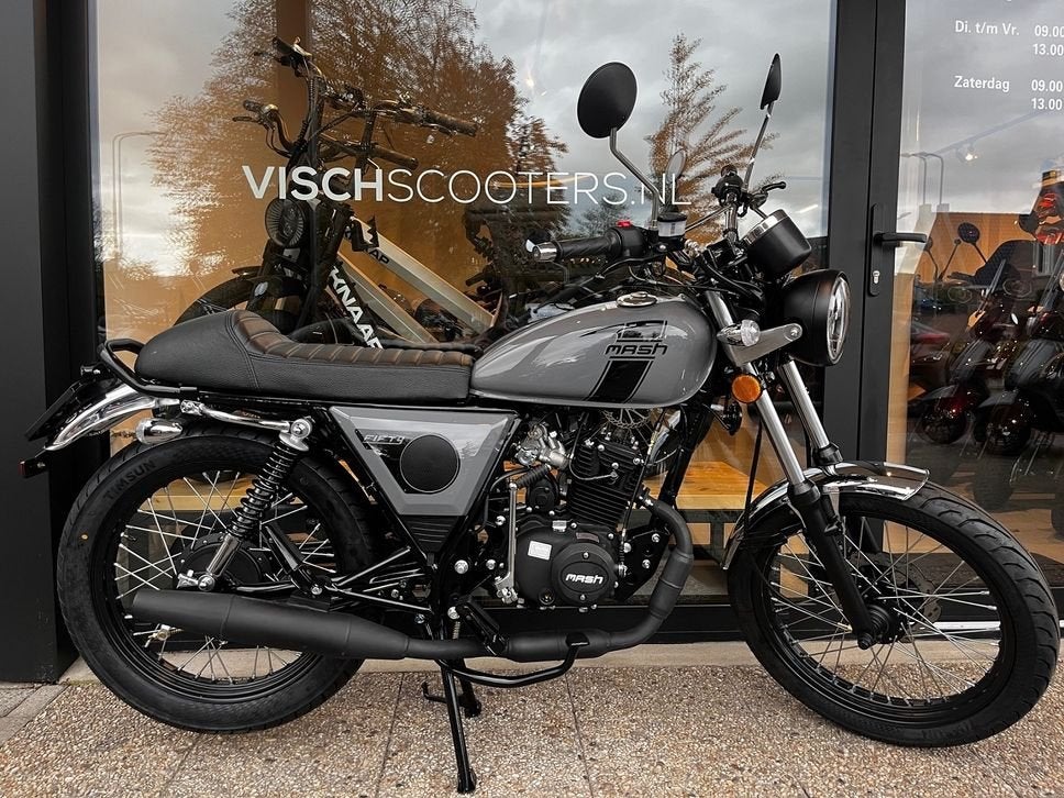 Mash Fifty 50 | Brommer | Nardo Grey | 4T | Vandaag Rijden??, MASH, Onbekend, Onbekend, Mash