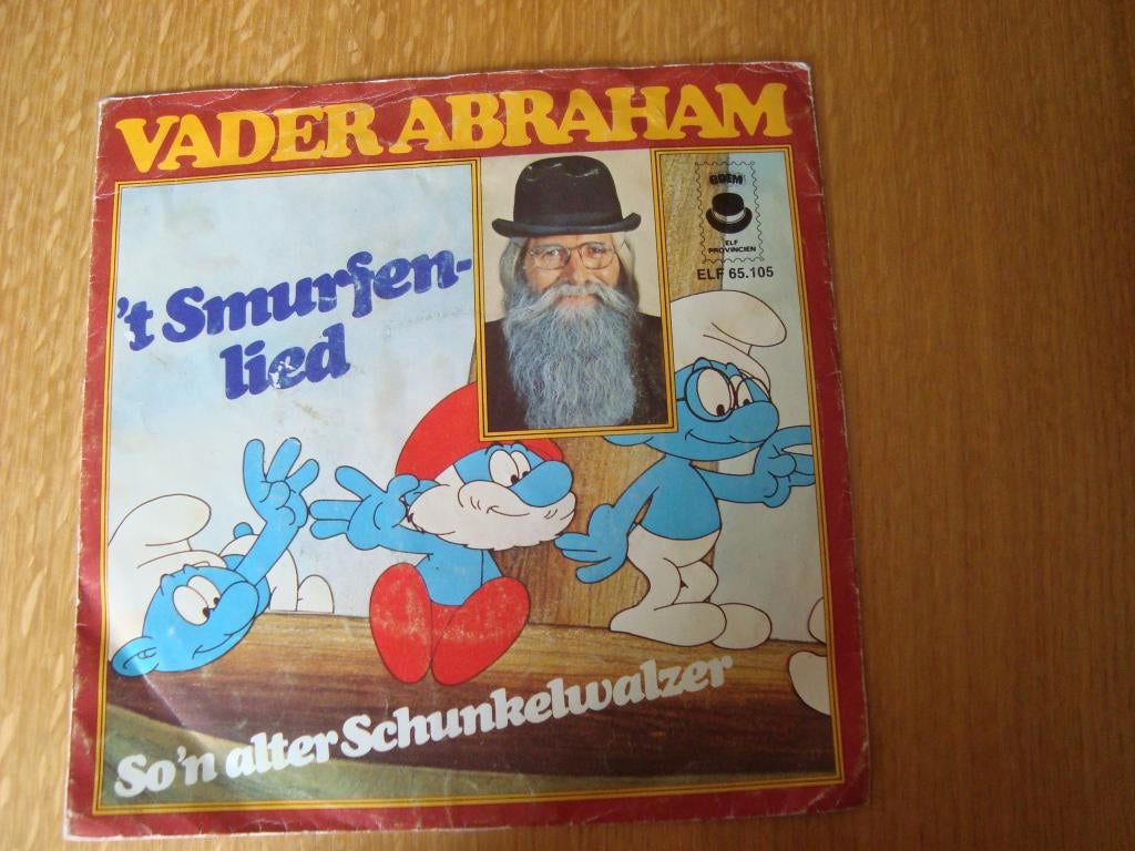 Vader abraham - t smurfenlied, Cd's en Dvd's, Vinyl Singles, Ophalen of Verzenden, Zo goed als nieuw, Nederlandstalig, Single
