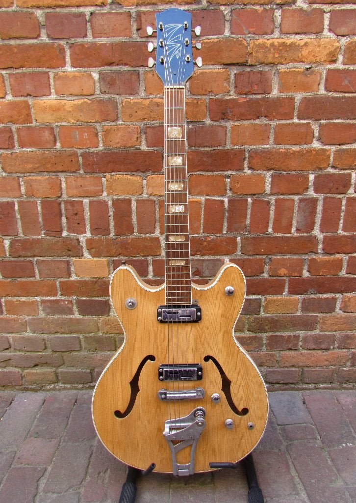 Vintage Astro archtop electrische gitaar, Ophalen, Gebruikt, Solid body, Overige merken