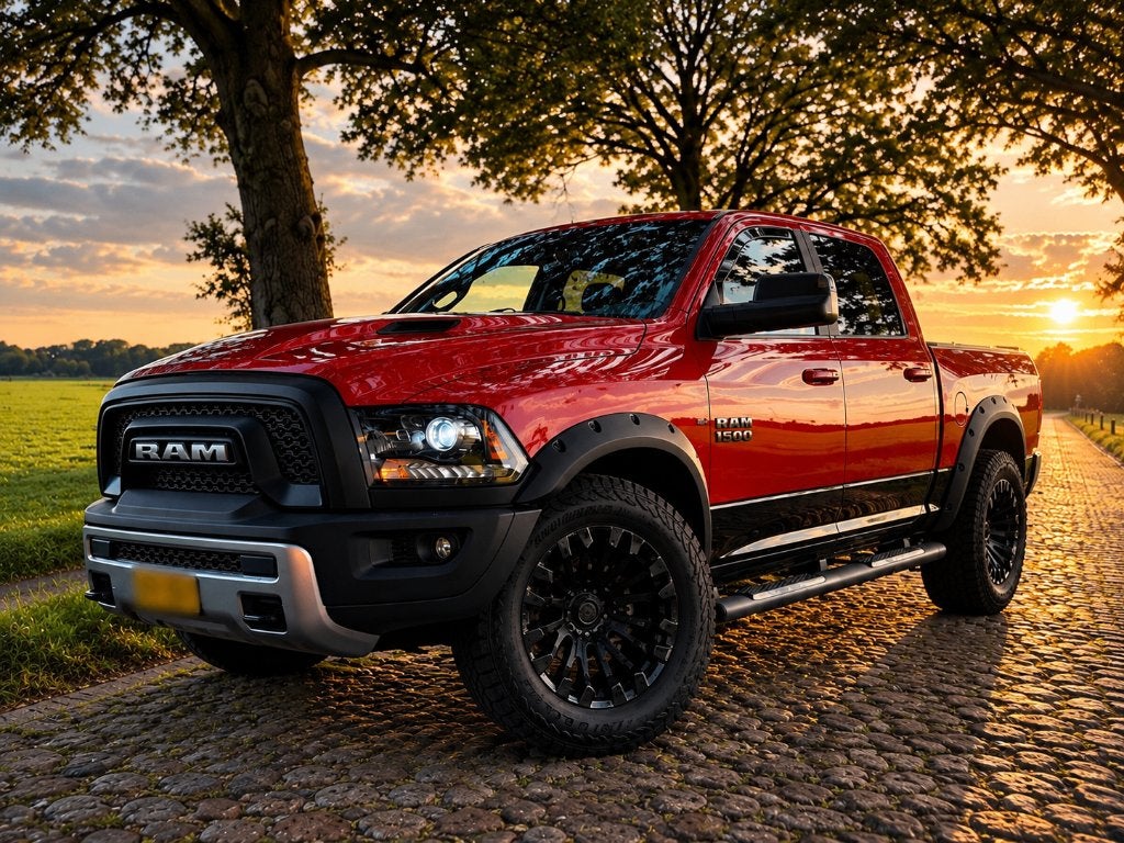 Dodge Ram 1500 Rebel 5.7 V8 HEMI 2017- LPG - Lage bijtelling, Auto's, Automaat, Vierwielaandrijving, Particulier, LPG